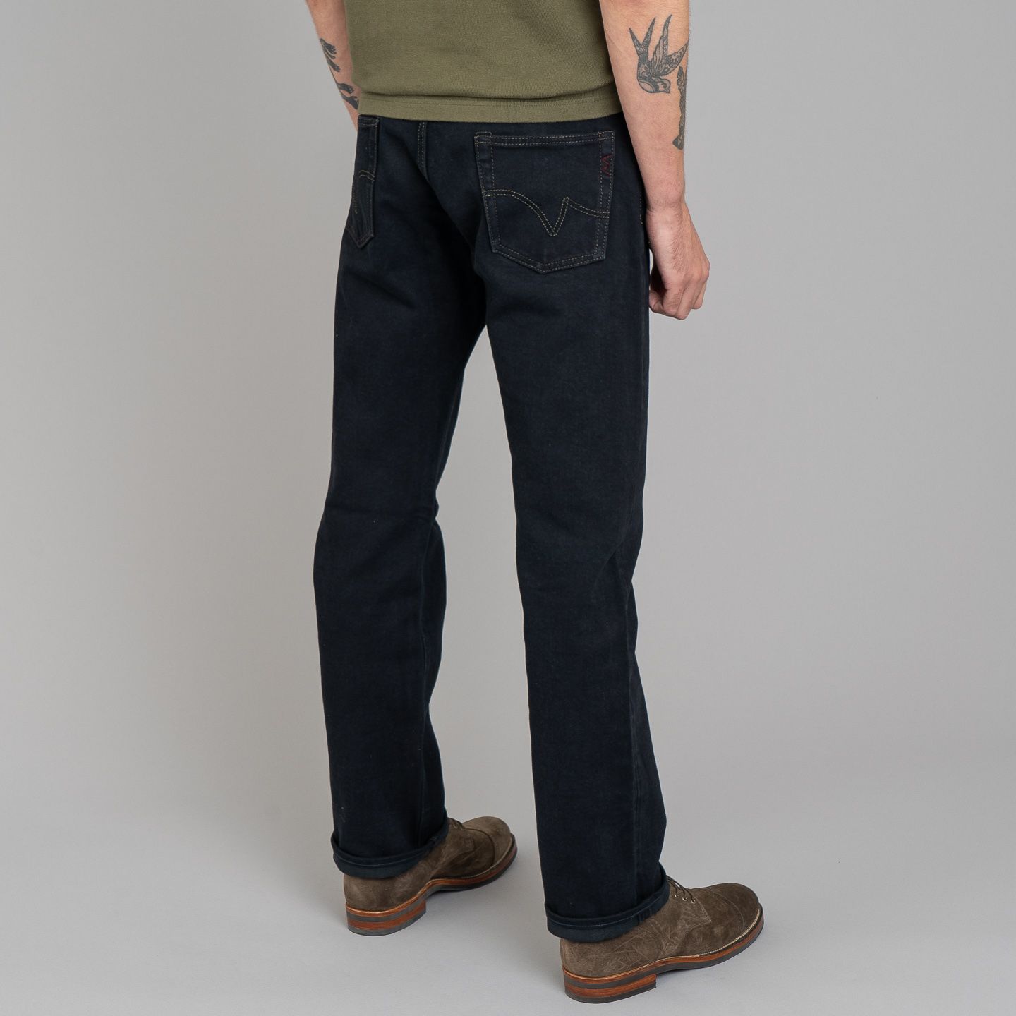 Black denim texture